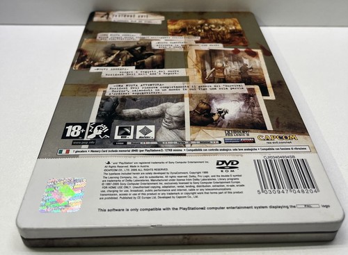 RESIDENT EVIL 4 STEELBOOK EDITION - SONY PS2 - GIOCO USATO PAL VERSION CD OTTIMO - Imagen 13 de 21