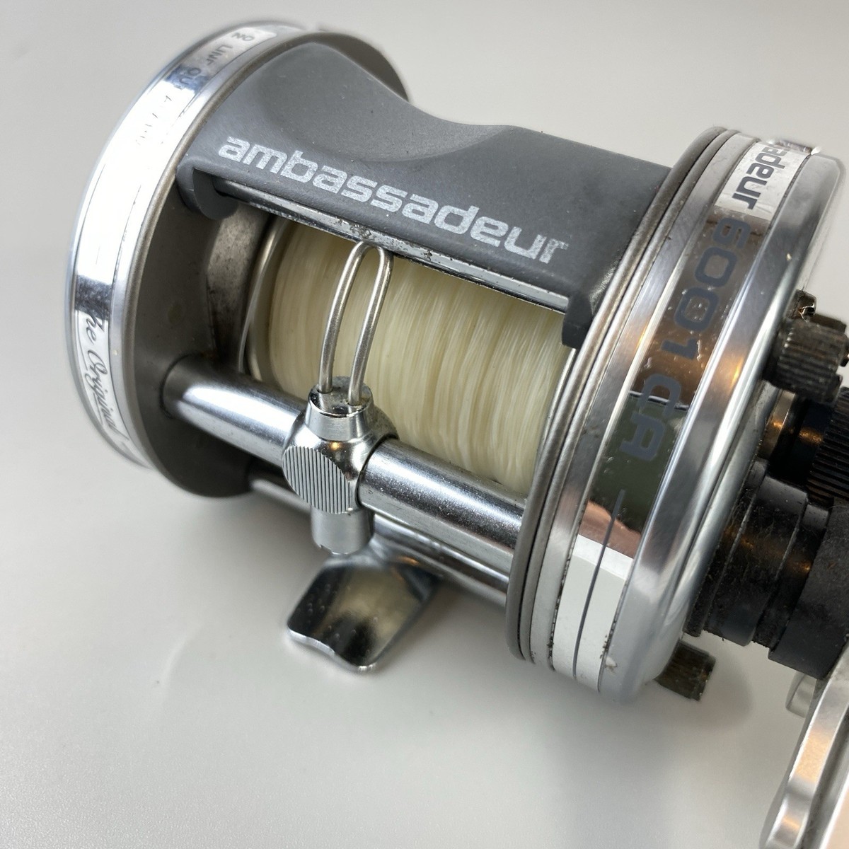 Abu Garcia Ambassadeur 6001 CA Baitcasting Reel LH Near Mint Line