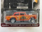 2017 HOT WHEELS CAR CULTURE HW REDLINERS '55 CHEVY BEL AIR GASSER W/ REAL RIDERS