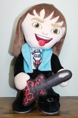 Stranger Things Eddie Munson Guitar Rocker Animated Plush - Works!