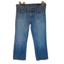 Citizens of Humanity Kelly 063 Low Waist Cropped Jeans Blue Medium Wash 30