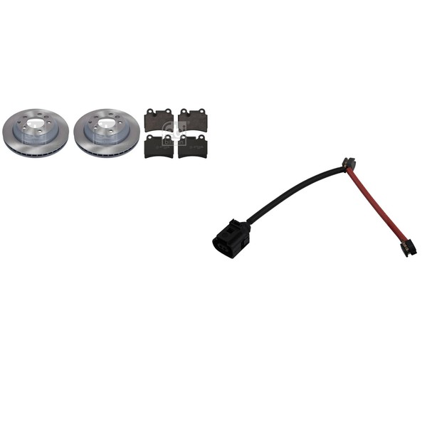 Febi Bremsscheiben 330Mm + BelÄGe Hinten Passend FüR Vw Touareg 7L Bj. 2002-2010-image