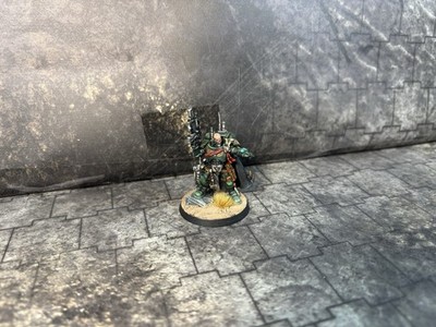 Warhammer 40k Dark Angels Painted Phobos Captain (#2102)