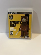 Naughty Bear -- Gold Edition (Sony PlayStation 3, 2011) Tested
