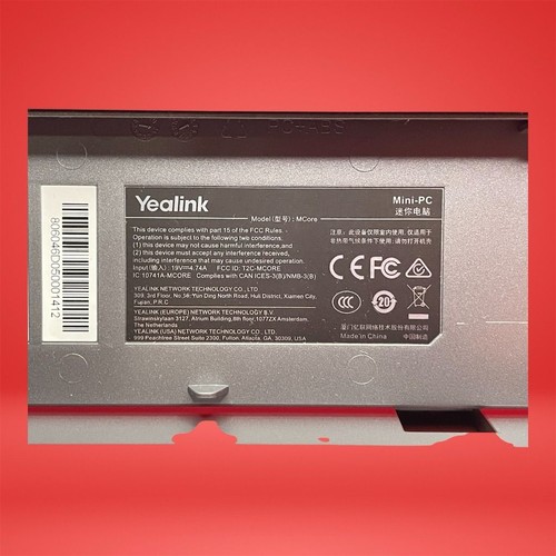 Yealink MCore Conferencing Mini-PC for Video Meetings - Picture 4 of 7