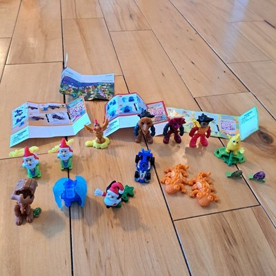 KINDER JOY EGG TOY LOT OF 13 Chistmas Easter Dinosaur Gecko Car Dragon