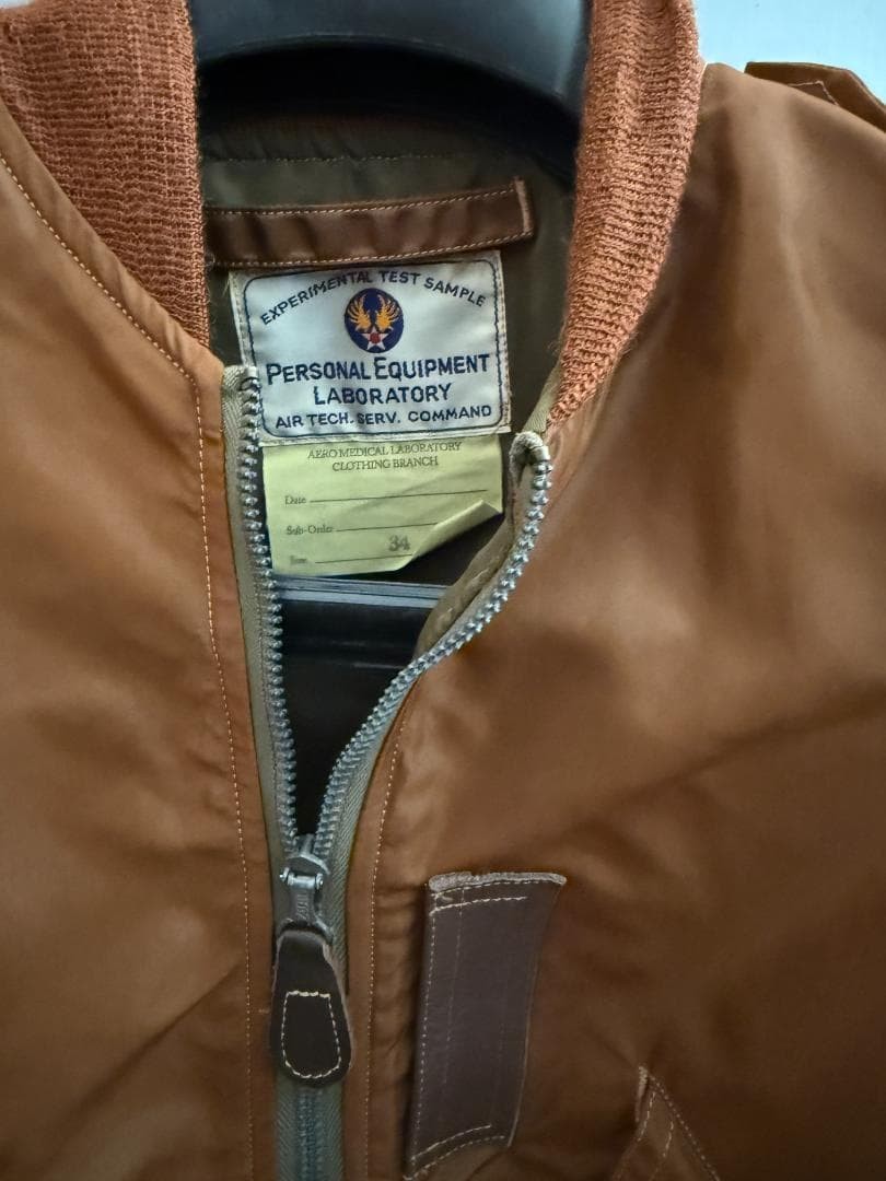 Buzz Rickson's L-2 Test Sample Brown Version Jack… - image 23