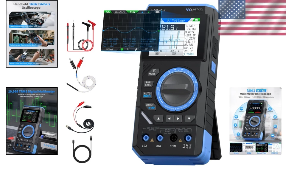 Handheld Oscilloscope Multimeter DDS Generator - Image 2 of 4