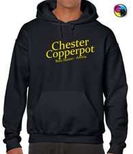CHESTER COPPERPOT HOODY HOODIE FUNNY RETRO DESIGN SLOTH JOKE COOL