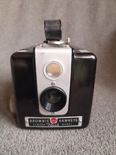Vintage 1940s Art Deco Kodak Bakelite Brownie Hawkeye Camera Flash Model