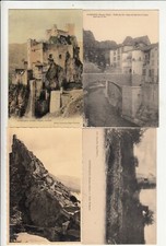 Lot de 4 cartes postales ALPES DE HAUTE-PROVENCE ENTREVAUX 2
