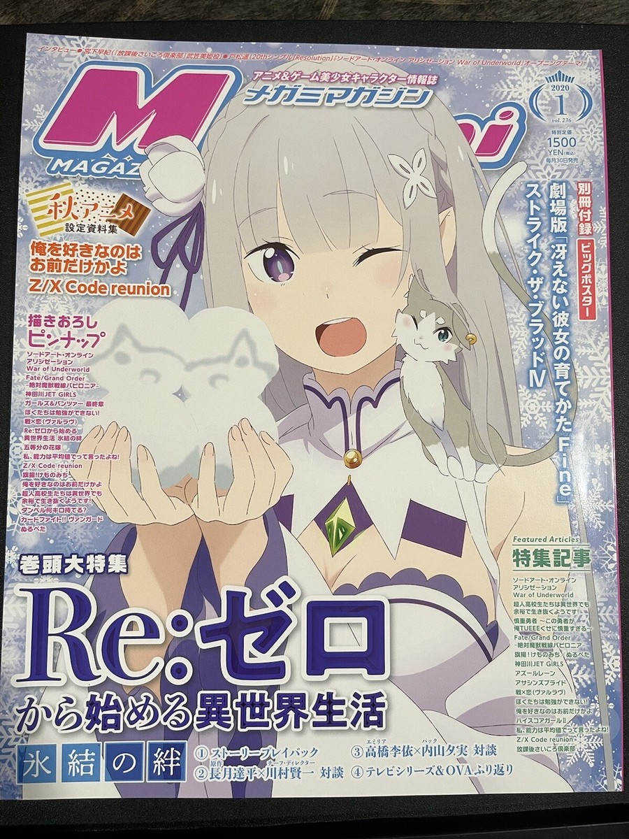Used Megami Magazine January 01/2020 read description | eBay