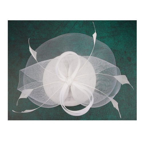 Fascinators Hats 20s 50s Hat Cocktail Tea Party Headwear with Veil Girls Women - Picture 17 of 60