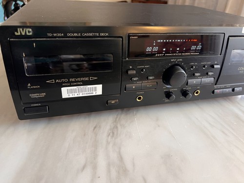 JVC TD-W354 Double Cassette Tape Deck Recorder - Bild 3 von 5