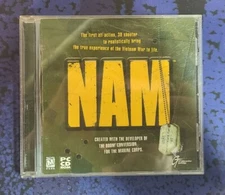Nam (PC CD-ROM, 1998) Vietnam War FPS GT Interactive Software Tested CIB