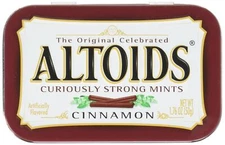 Altoids Curiously Strong Mints, Cinnamon, 1.76oz Per Tin, 6 Tin Pack