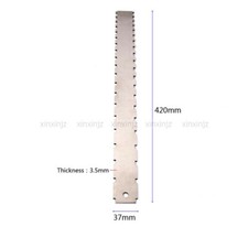 Guitar Neck Fret Board Notched Straight Edge
