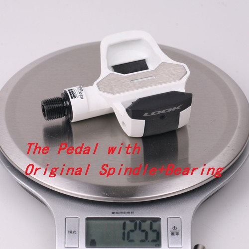 J&L Titan Pedalspindeln + Keramiklager passend Look Keo Blade - individuelle Länge - Bild 6 von 11