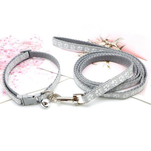 Kleines Hundehalsband und Leine Set verstellbar Welpenleine und Halsband Set Nylonriemen - Bild 32 von 36