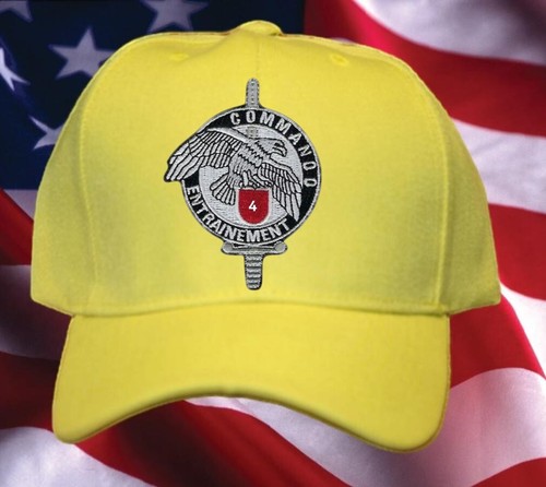 COMMANDO ENTRAINEMENT N°4 FRENCH INSIGINA BERET HAT PATCH CAP ARMY MILITARY - Picture 9 of 37