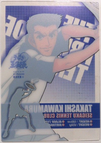 The Prince of Tennis Clear Trading Card Takashi Kawamura - Picture 2 of 3