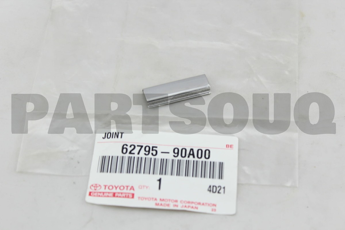 6279590A00 Genuine Toyota COVER, BACK WINDOW MOULDING JOINT, RH/LH 62795-90A00 6279590A00 Genuine Toyota COVER, BACK WINDOW MOULDING JOINT, RH/LH 62795-90A00