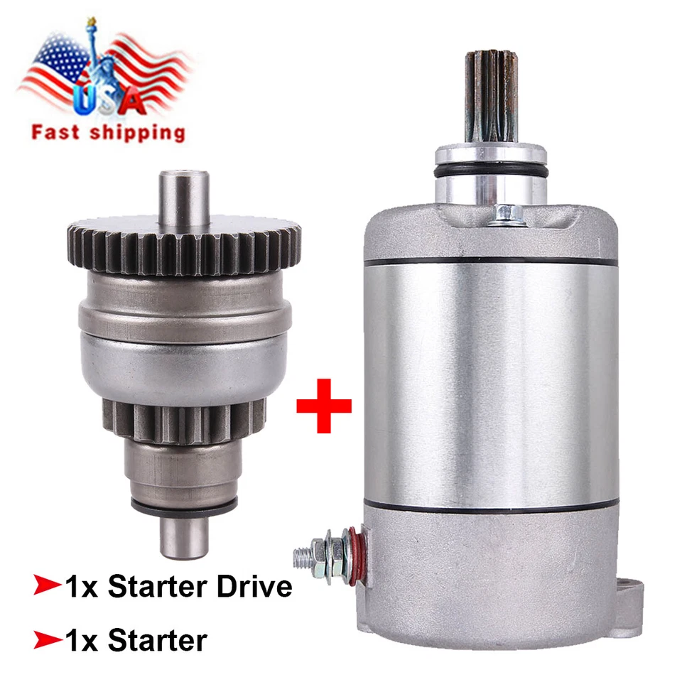 Arranque y accionamiento para POLARIS Ranger 500 2x4 4x4 499cc ATV UTV 2001-2013 410-54020 Foto 2 de 4