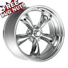 14 inch 14x6 American Racing Vn515 Polished wheels rims 5x4.5 5x114.3 -2