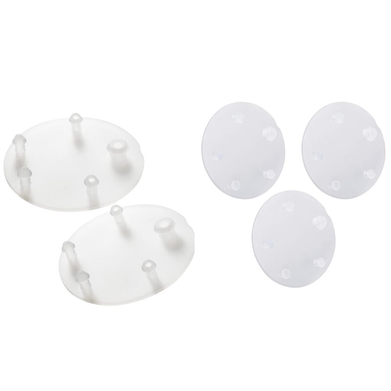 2X(Replacement for Vormax Toilet Tank Silicone Flapper Seal Gasket