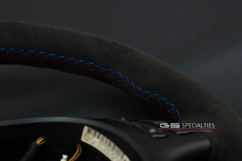 BMW E39 M5 E46 M3 Steering Wheel MTechnic BLACK ALCANTARA - Picture 11 of 22