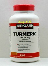 Kirkland Signature Turmeric 1000 mg., 240 Capsules