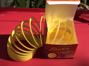 large plastic slinky