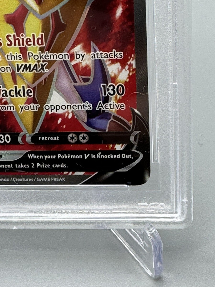 Pokemon PSA 9 MINT Zamazenta V 196/202 SW&SH Ultra Rare | eBay