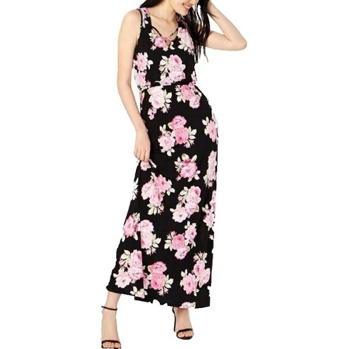 cece women's avianna floral embroidered maxi dress CeCe Women's Avianna Floral Embroidered Maxi Dress