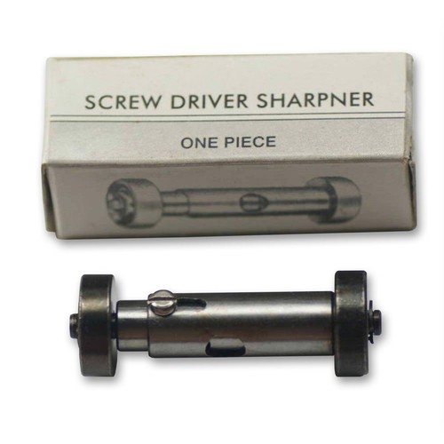 Screwdriver blade sharpening tool holder watchmakers repairs clamp vice sharpen - Picture 1 of 1