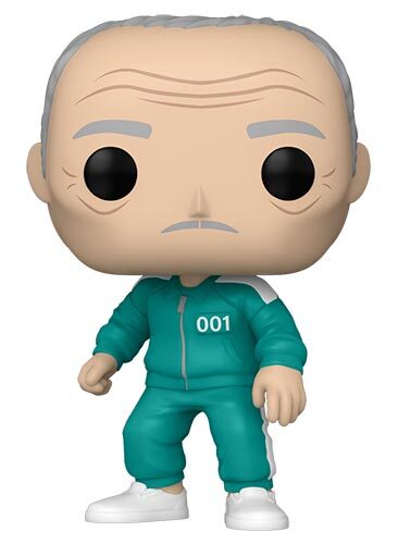 Squid Game Player 001 Il-Nam POP Television #1123 Vinyl Figur Funko - Bild 1 von 2
