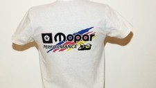 MENS T-SHIRT MOPAR PERFORMANCE Dodge Cuda GTX RT Hemi 440 White S,M,L,XL,XXL