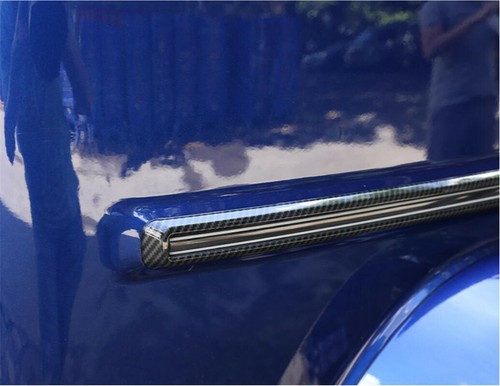 Borde de moldeo de carrocería de puerta lateral ABS de fibra de carbono para Benz G W463 G350 G55 G63 2019+ - Imagen 6 de 12