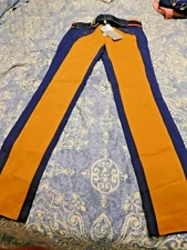 VERO MODA, NWT, Size S, Blue & Camel Pants, Gorgeous!!!!