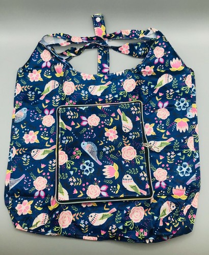 Wallet Shopping Bag Tote Ladies Handbag Fold Away Strong UK Reusable Foldable - Picture 4 of 19