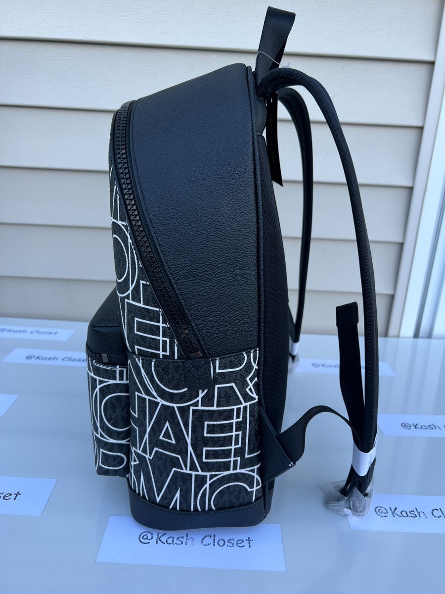 【MICHAEL KORS】SALE ★Cooper キャンバス バックパック Michael Kors Cooper Women's Backpack, Large - Black for sale