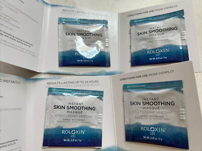 Dermarche labs Roloxin Instant Skin Smoothing Masque 0.07oz/2g sample size * 4
