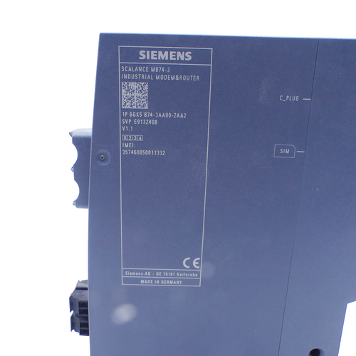 MÓDEM Y ROUTER INDUSTRIAL SIEMENS SCALANCE M874-3 6GK5874-3AA00-2AA2 E: 1-sin usar- - Imagen 3 de 3