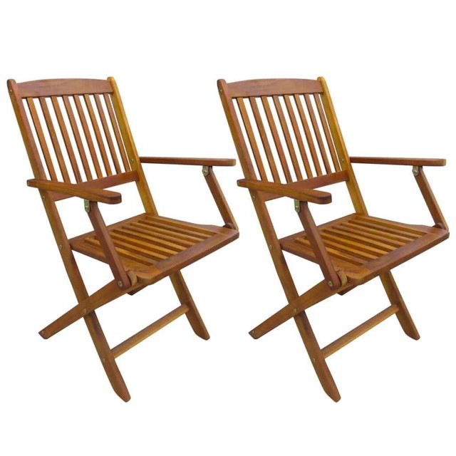 Vidaxl 2 Pcs Outdoor Folding Dining Chairs Garden Seats Furniture - Plastic Folding Garden Furniture Vidaxl 2 Pcs Outdoor Folding Dining Chairs Garden Seats Furniture - Plastic Folding Garden Furniture