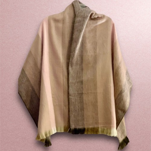 Soft and Cozy Baby Alpaca Long Scarf / Shawl / Wrap Handmade S0000115 - Picture 10 of 12