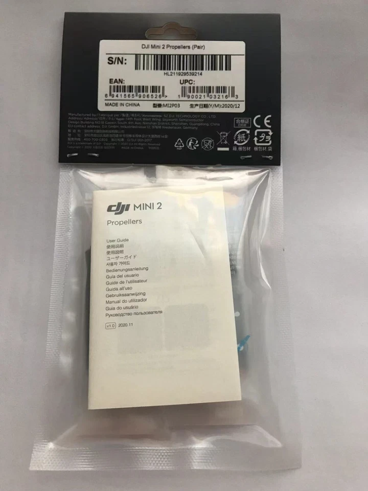 Genuine DJI Mavic Mini 2/Mini Se/Mini4k/2 Se Props Blades Low Noised Propeller - Image 2 of 3