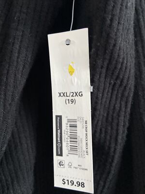 No Boundaries Crop Mock Neck Size XXL (19)