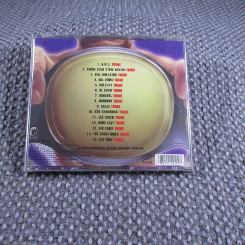 Slammin Wrestling Hits by Various Artists CD Jan 1999 Beast Records - Foto 2 di 3