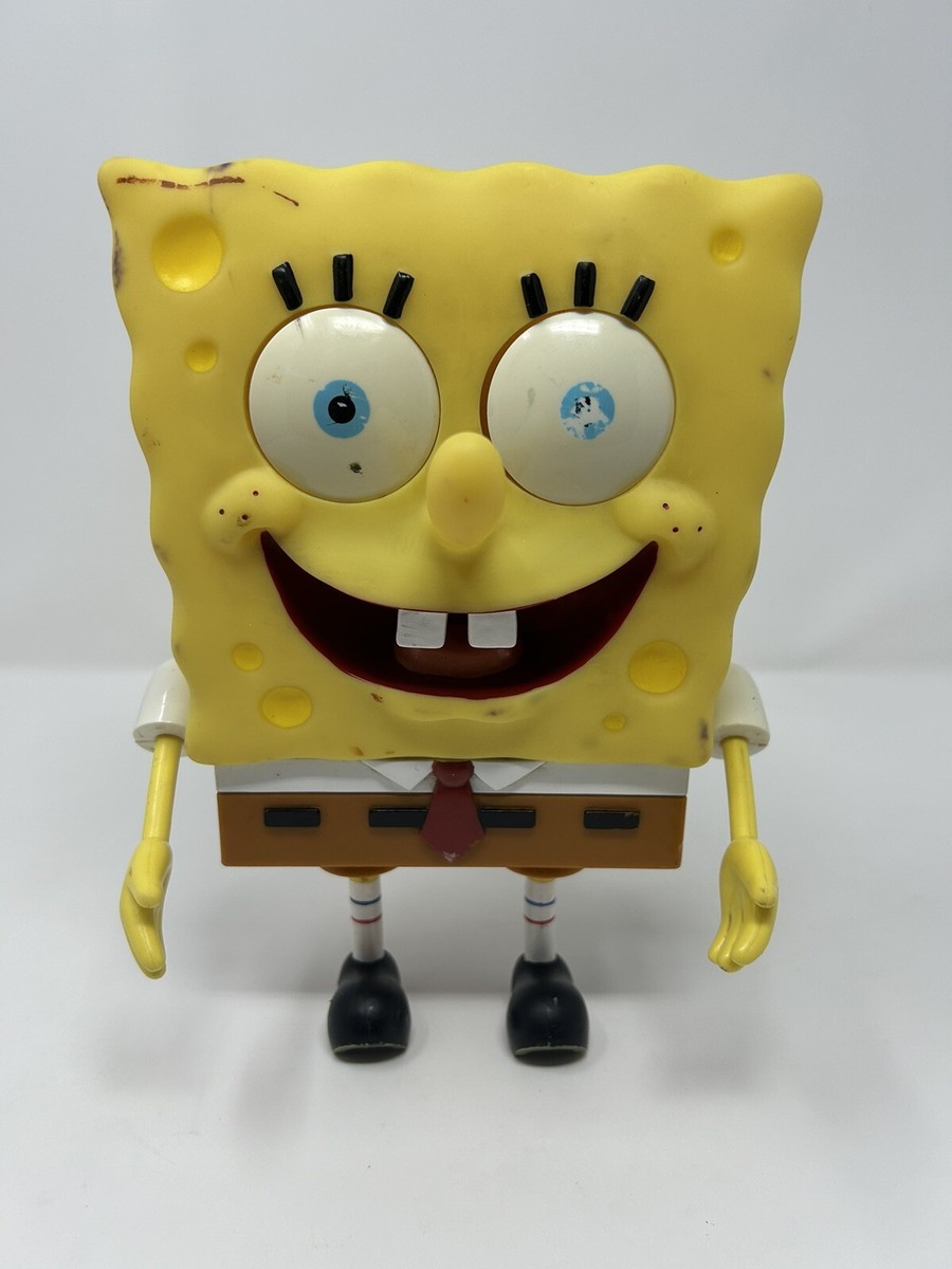 SpongeBob Squarepants Talking Toy 2002 Viacom Nickelodeon
