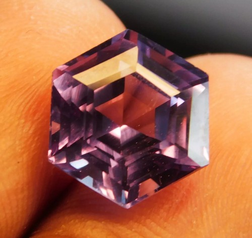 Gemma Sciolta 9,00 Ct Naturale AA+ CERTIFICATA Alessandrite Cambia Colore Taglio Fantasia - Foto 3 di 5